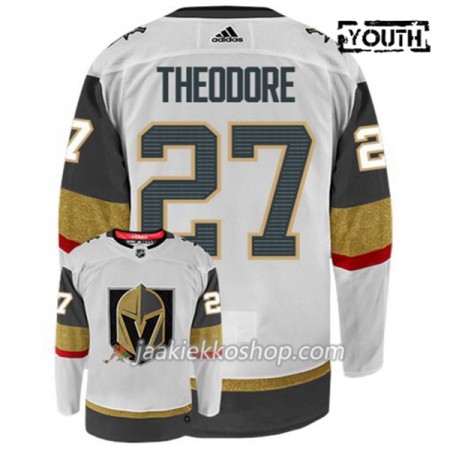 Lapsille NHL Vegas Golden Knights Pelipaita SHEA THEODORE 27 Adidas Valkoinen Authentic